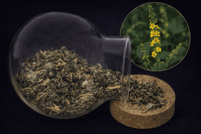 Aigremoine sommité coupé