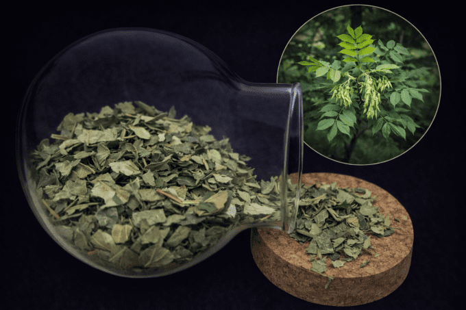 Frêne feuille coupé 