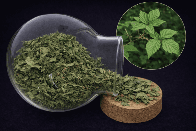 Ronce feuille coupée